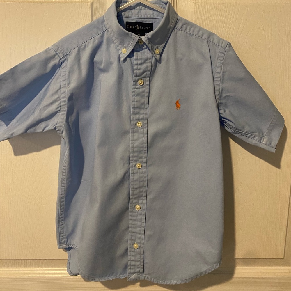 Ralph Lauren boys size 6, dress shirt. Excellent condition.
